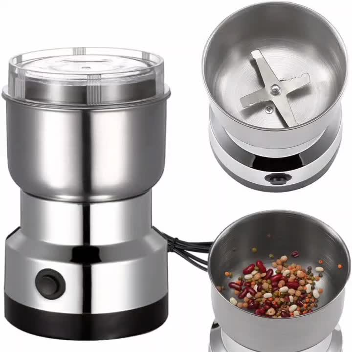 Mini Electric Coffee Grinder Machine | Original 330W| Masala Grinder Machine | Stainless Steel