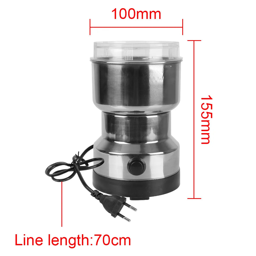 Mini Electric Coffee Grinder Machine | Original 330W| Masala Grinder Machine | Stainless Steel